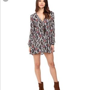Anthro | Free People Stealing Fire Mini Dress Sz:L